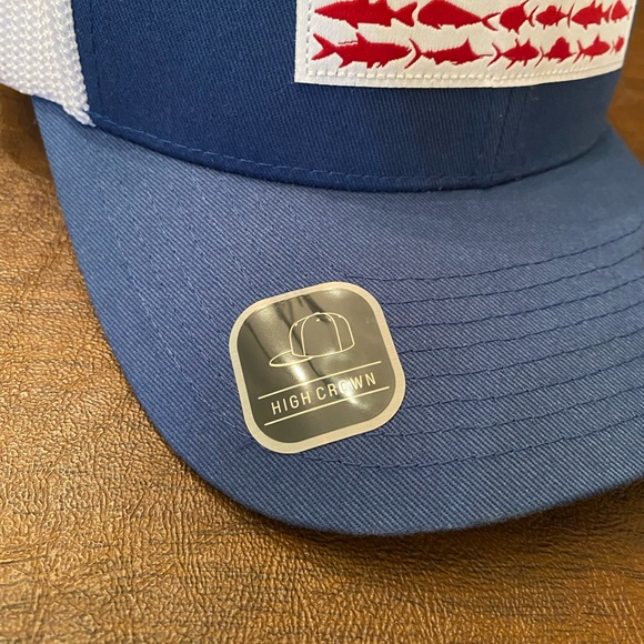 Columbia PFG Fish Flag Mesh Flex Fit Fitted Ball Cap Size L/XL - NWT - Picture 2 of 11
